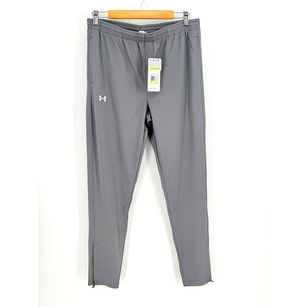 Under Armour Womens HeatGear Soccer Ankle Zip Athletic Pants Size M Athleisure
